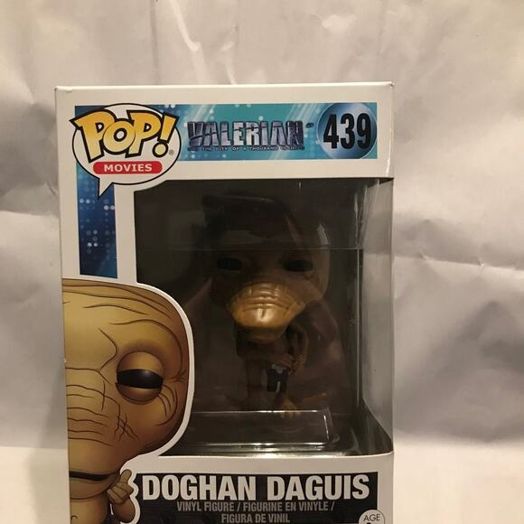 Funko Pop Movies Valerian Doghan Daguis Vinyl Figure-New (B2) - Picture 1 of 7